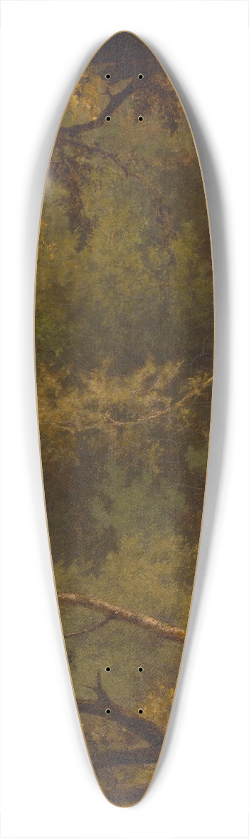 George Inness - Elf Ground 39.3 inch art pintail longboard deck