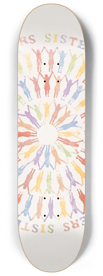 Castanis - Sisters 8.25 inch art skate deck