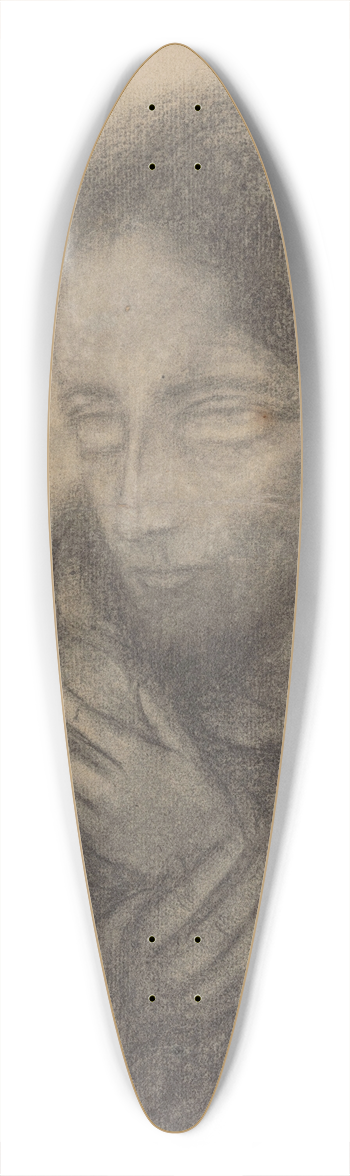 George Minne - Christ 39.3 inch art pintail longboard deck