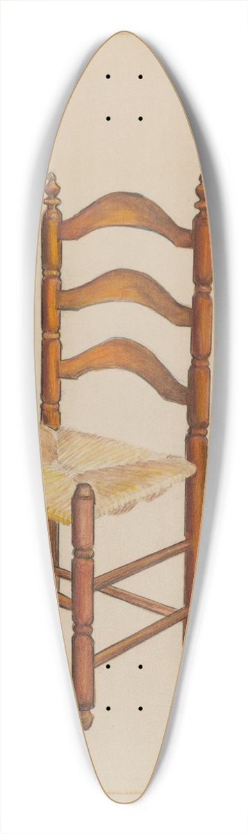 George Nelson - Straw Bottom Chair 39.3 inch art pintail longboard deck