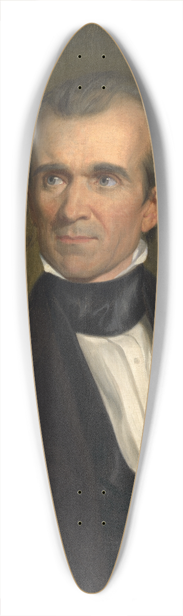 George Peter Alexander Healy - James knox polk 39.3 inch art pintail longboard deck