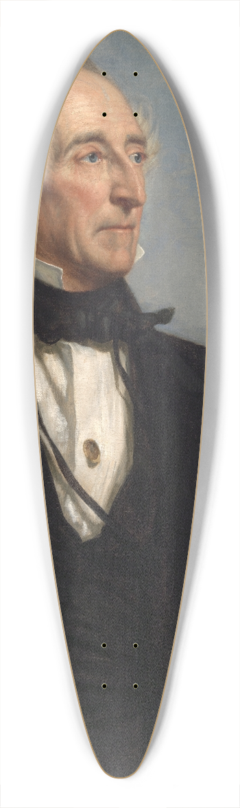 George Peter Alexander Healy - John Tyler 39.3 inch art pintail longboard deck