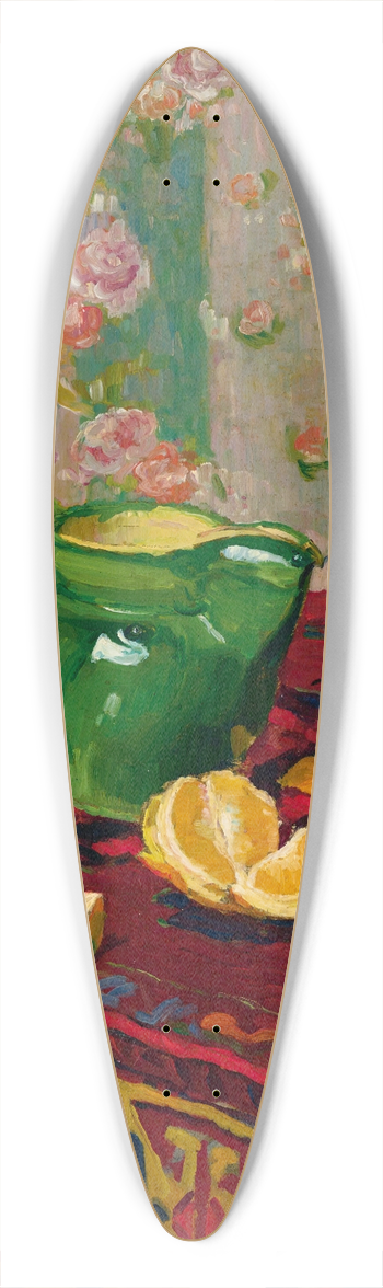 Georges Daniel de Monfreid - Nature Morte Aux Oranges 39.3 inch art pintail longboard deck