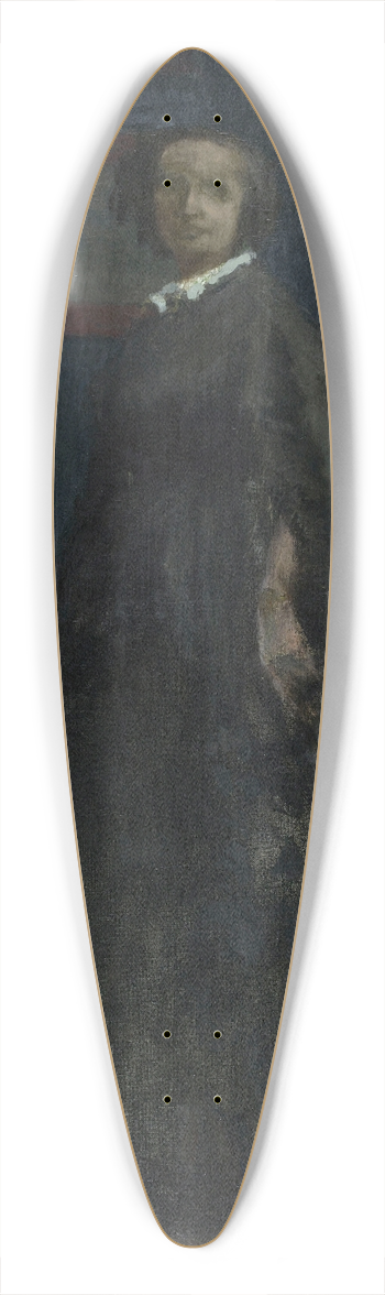 Georges Hugo - Portrait de Madame Victor Hugo 39.3 inch art pintail longboard deck