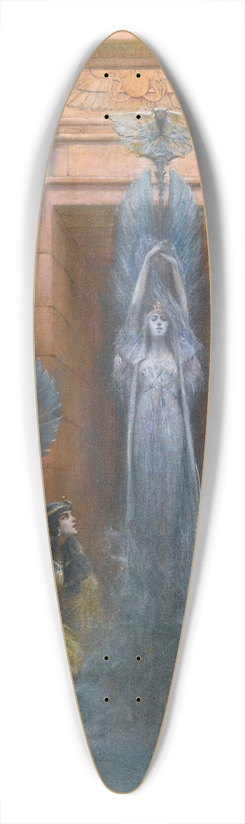 Georges Jules Victor Clairin - La Deesse Neith 39.3 inch art pintail longboard deck