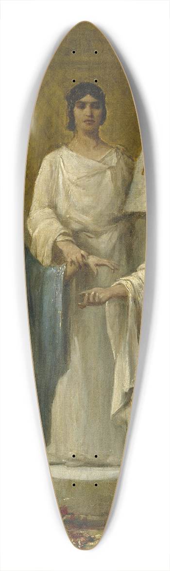 Georges Moreau de Tours - Le Mariage 39.3 inch art pintail longboard deck