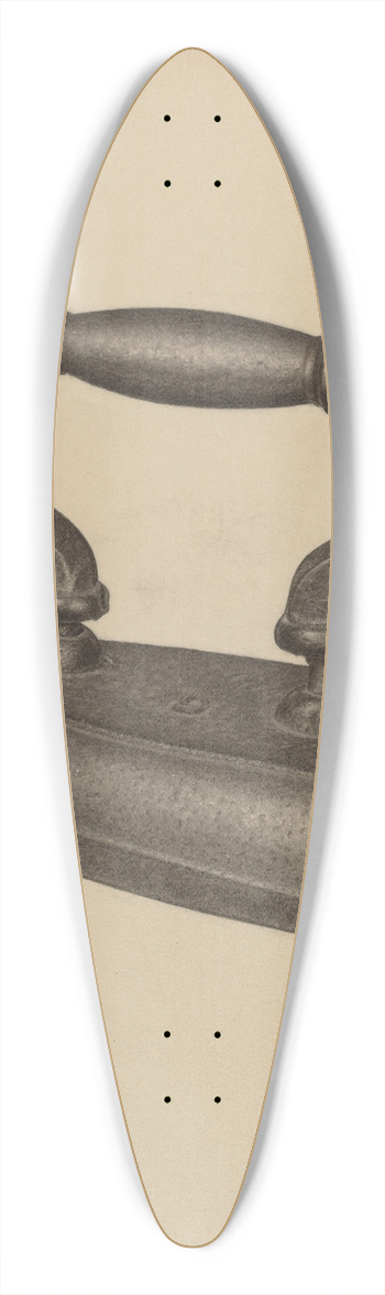 George Spector - Flatiron 39.3 inch art pintail longboard deck