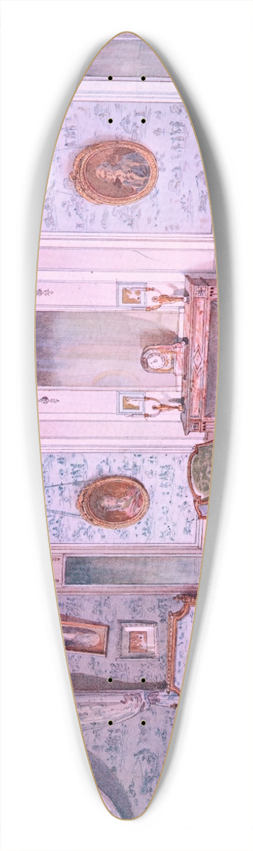 Georges Rmon - Chambre a coucher (poque de la Constituante). 39.3 inch art pintail longboard deck