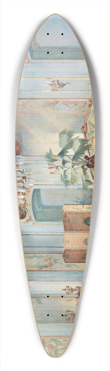 Georges Rmon - Grand salon Louis XV, peint en gris vert. 39.3 inch art pintail longboard deck