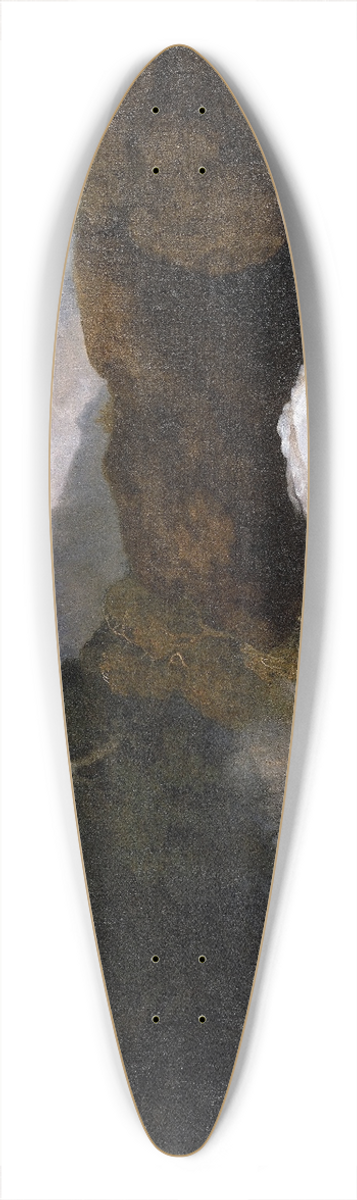 George Stubbs - Horse Frightened by a Lion 39.3 inch art pintail longboard deck