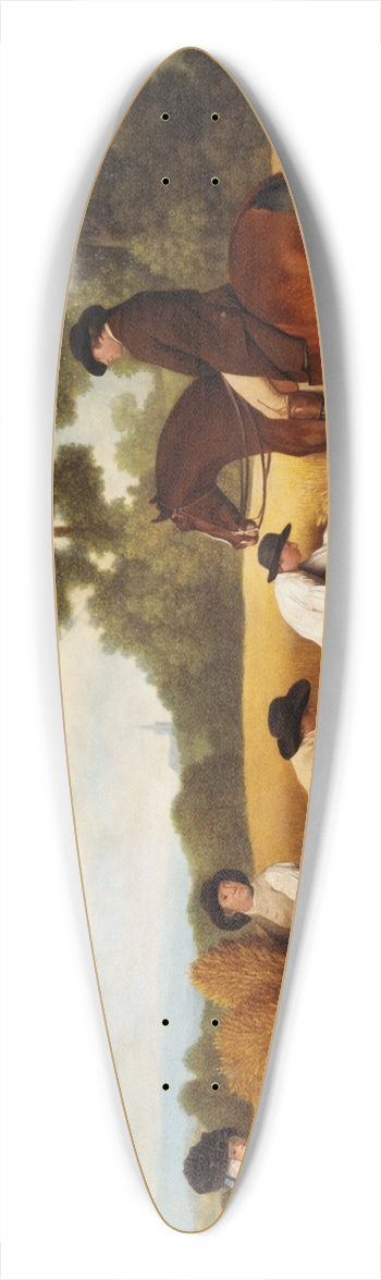 George Stubbs - Reapers 39.3 inch art pintail longboard deck
