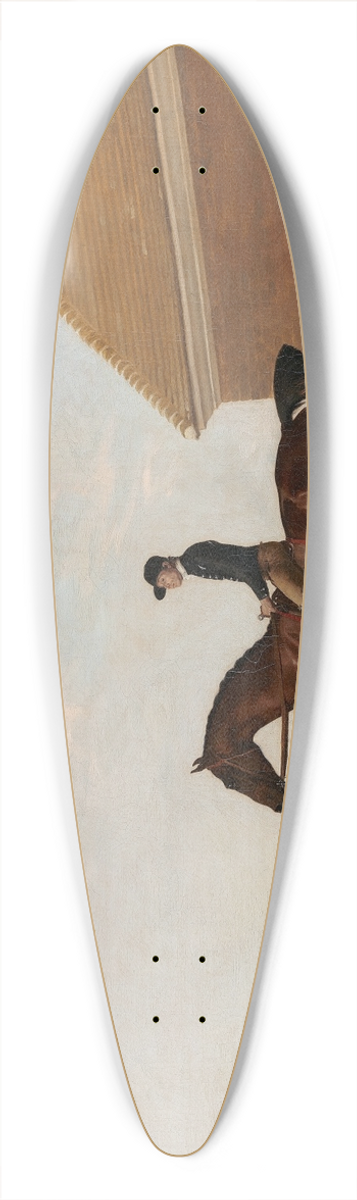 George Stubbs - Turf, with Jockey up, at Newmarket 39.3 inch art pintail longboard deck