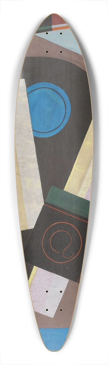 Georges Valmier - Composition, Motif Decoratif 39.3 inch art pintail longboard deck