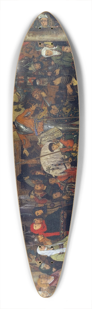 Georg Von Rosen - The Entry of Sten Sture the Elder into Stockholm 39.3 inch art pintail longboard deck