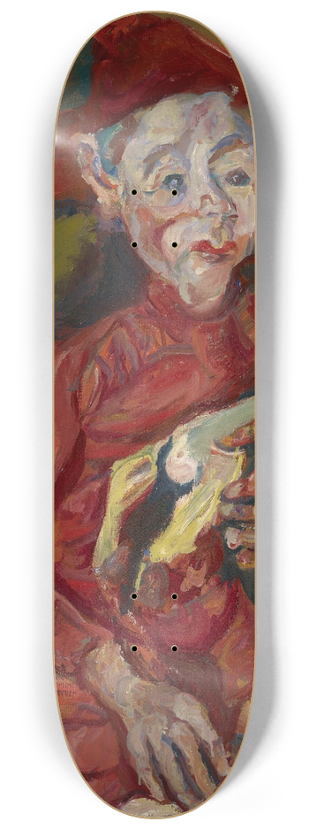 Cham Soutine - Child with a Toy 8.25 inch art skate deck