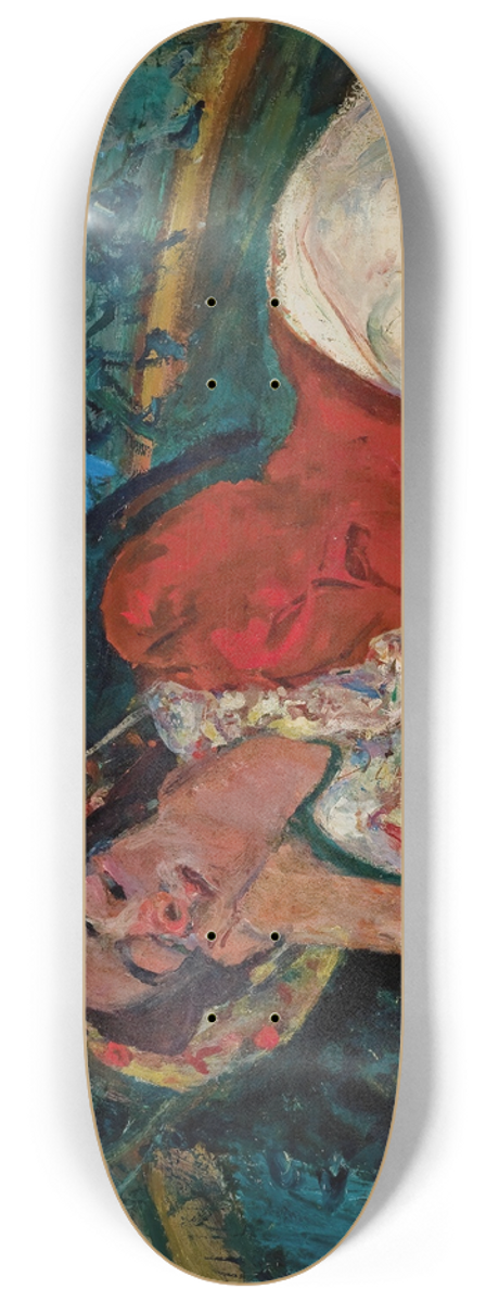 Cham Soutine - La sieste (Femme tendue sous un arbre) 8.25 inch art skate deck