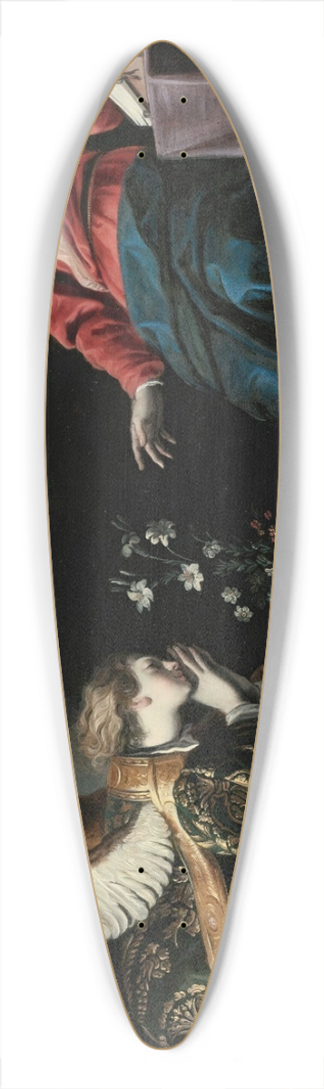 Gerard Seghers - The Annunciation 39.3 inch art pintail longboard deck