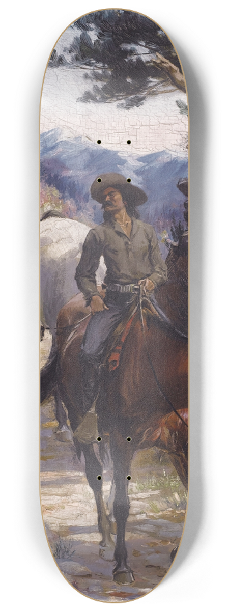 Charles Abel Corwin - Bandit 8.25 inch art skate deck