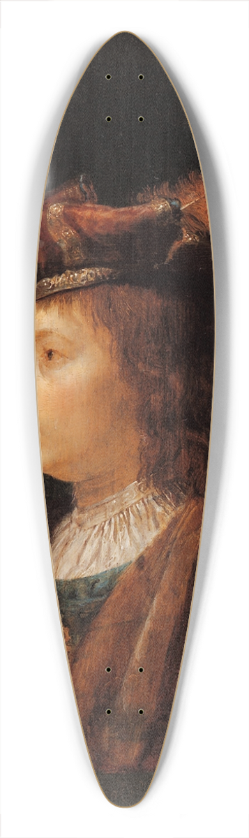 Gerrit Dou - Head of a youth 39.3 inch art pintail longboard deck