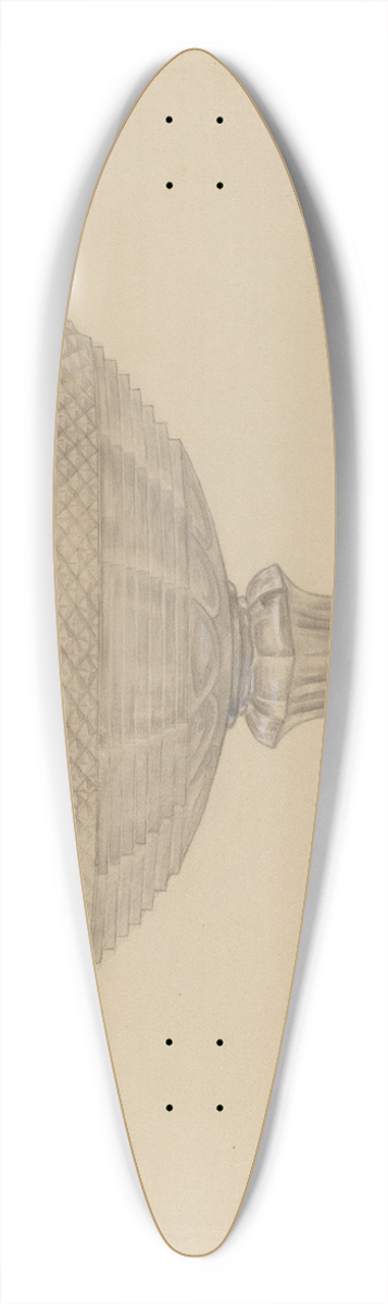 Gertrude Lemberg - Compote 39.3 inch art pintail longboard deck
