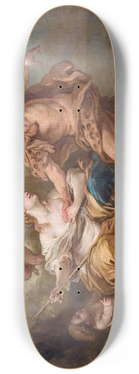 Charles-Andr van Loo - Bacchus And Ariadne 8.25 inch art skate deck