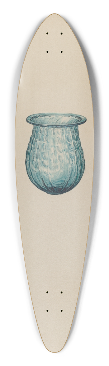 Giacinto Capelli - Christmas Light 39.3 inch art pintail longboard deck