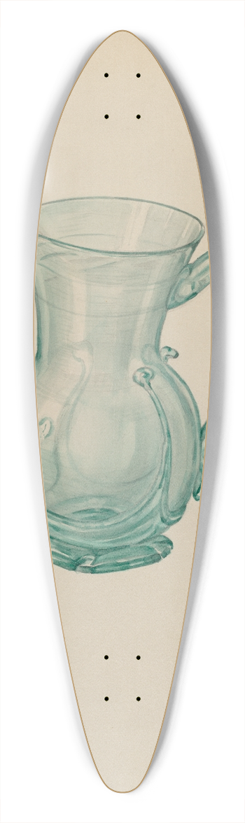 Giacinto Capelli - Creamer 39.3 inch art pintail longboard deck