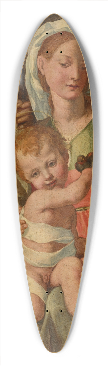 Giacomo Coppi - The Madonna and Child with Saint Anne 39.3 inch art pintail longboard deck