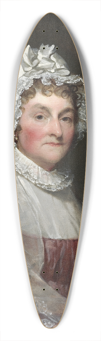 Gilbert Stuart - Abigail Smith Adams (Mrs. John Adams) 39.3 inch art pintail longboard deck