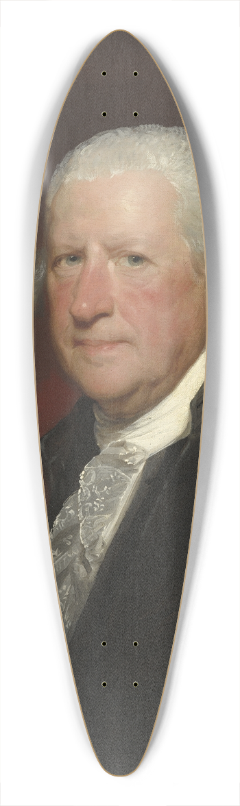 Gilbert Stuart - Edward Shippen 39.3 inch art pintail longboard deck
