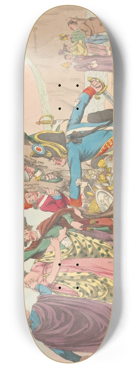 Charles Ansell - Property Protected  a la Francoise 8.25 inch art skate deck