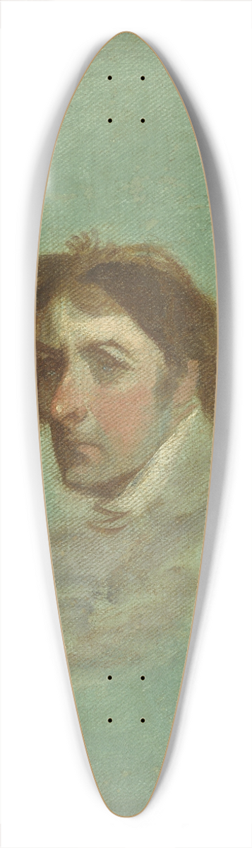 Gilbert Stuart - Portrait of the Artist 39.3 inch art pintail longboard deck