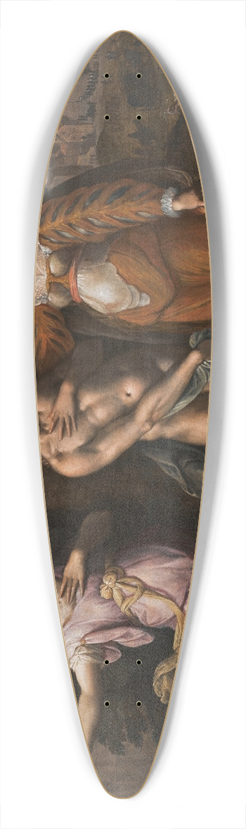 Gillis Coignet - Allegory Of The Religious Life 39.3 inch art pintail longboard deck