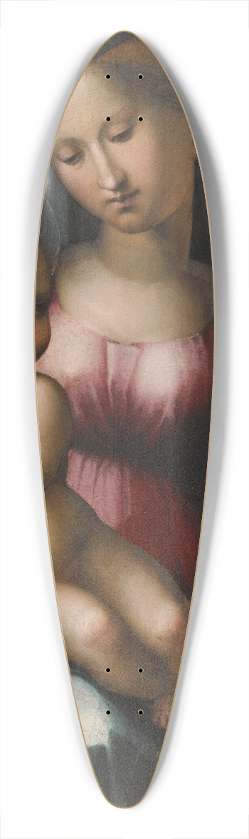 Giorgio di Giovanni - The Madonna And Child With Saints Anne, Catherine And The Infant John The Baptist 39.3 inch art pintail longboard deck