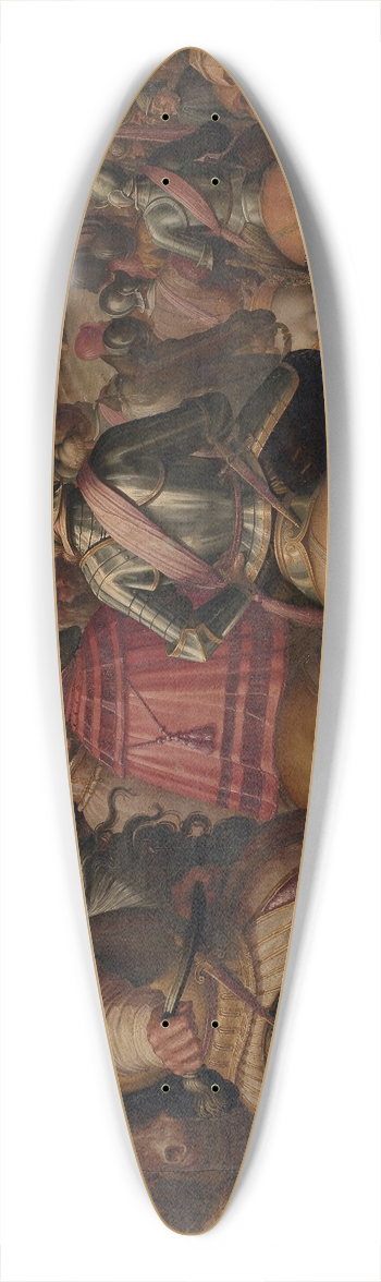 Giorgio Vasari - Triumph for the war against Siena 39.3 inch art pintail longboard deck