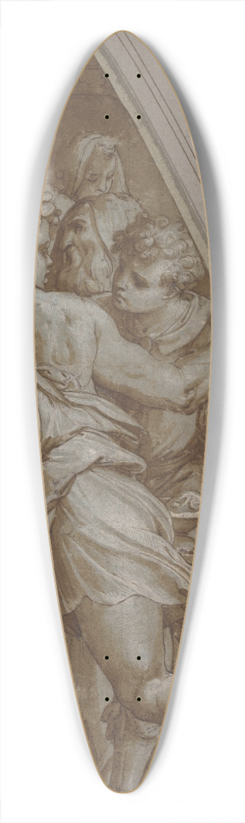 Giorgio Vasari - Youth Running 39.3 inch art pintail longboard deck