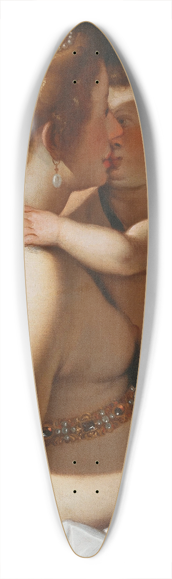 Giovanni Battista Paggi - Venus and Cupid 39.3 inch art pintail longboard deck