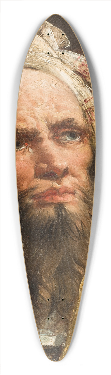 Giovanni Battista Tiepolo - Head of a Philosopher 39.3 inch art pintail longboard deck