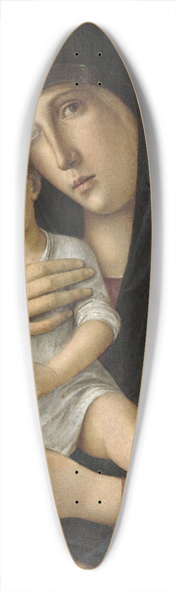 Giovanni Bellini - Madonna and Child 39.3 inch art pintail longboard deck