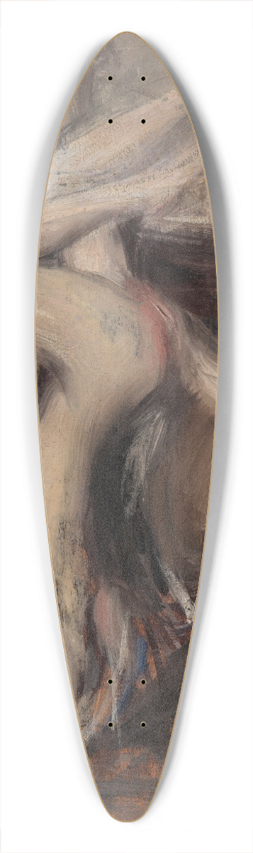 Giovanni Boldini - Nudo femminile 39.3 inch art pintail longboard deck