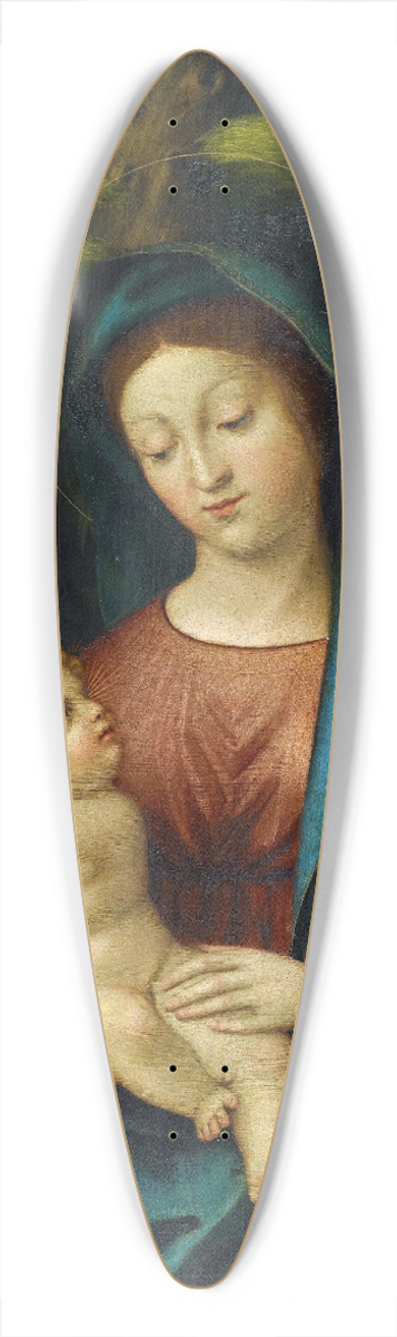 Giovanni Francesco Caroto - The Virgin With Child And The Saints Magdalene And Catherine 39.3 inch art pintail longboard deck