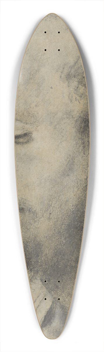 Giovanni Girolamo Savoldo - Study of the Head of a Bearded Man 39.3 inch art pintail longboard deck