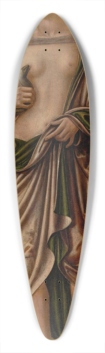 Girolamo di Benvenuto - Cleopatra And The Asp 39.3 inch art pintail longboard deck