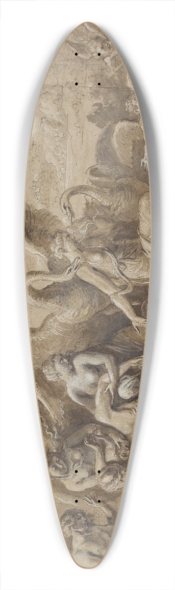Giulio Romano - Venus mourning the death of Adonis 39.3 inch art pintail longboard deck