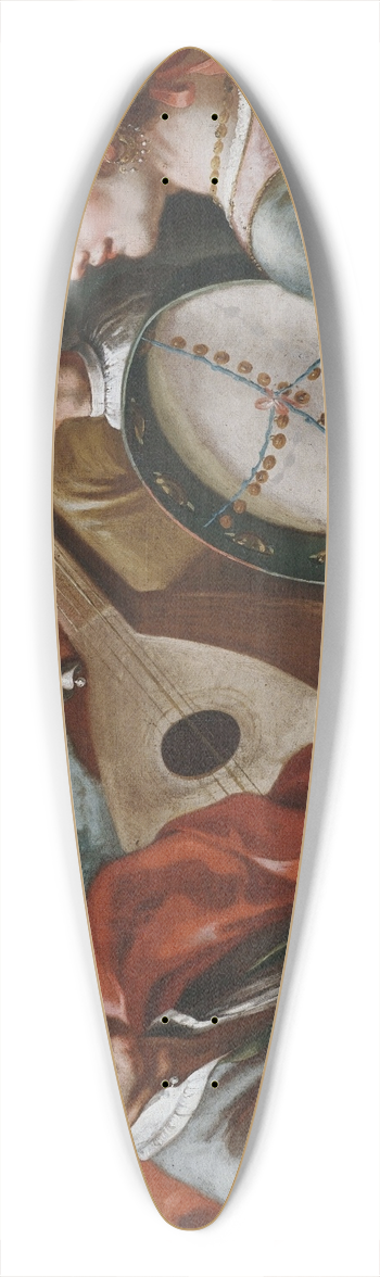 Giuseppe Bonito - Concertino 39.3 inch art pintail longboard deck