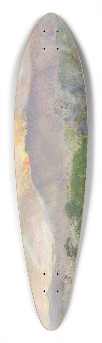Giuseppe Casciaro - Naples 39.3 inch art pintail longboard deck