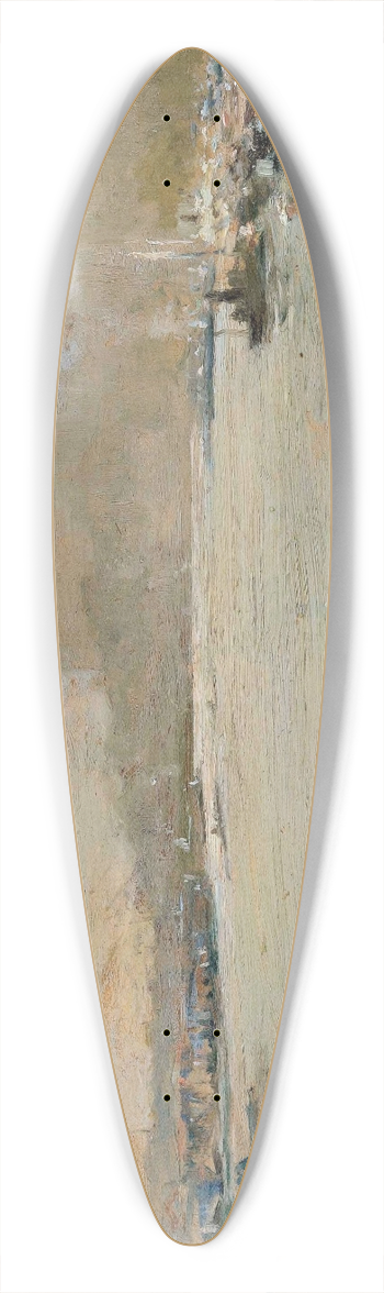 GiuseppeDe Nittis - Le Regate sulla Senna 39.3 inch art pintail longboard deck