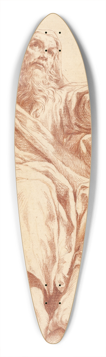 Giuseppe Maria Crespi - Saint Paul 39.3 inch art pintail longboard deck