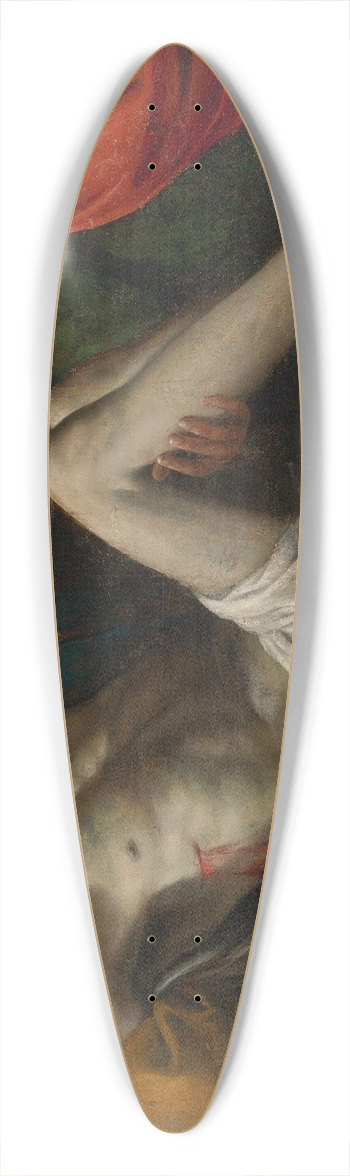 Giuseppe Vermiglio - The Entombment Of Christ 39.3 inch art pintail longboard deck