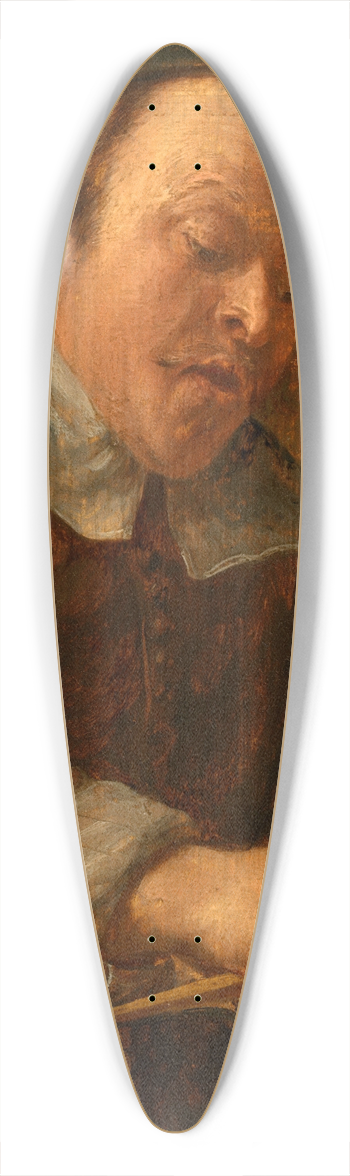 Gonzales Coques - Touch 39.3 inch art pintail longboard deck